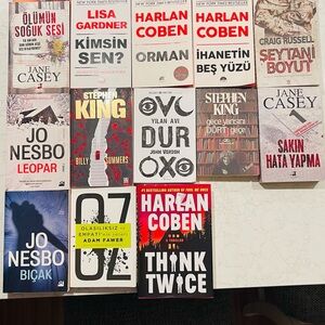 Collection of Mystery and Thriller Novels